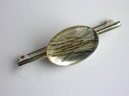 Hair Keepsake Brooch